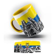 Caneca de Porcelana Equador Pontos Turísticos 325 ml. Caneca de Porcelana Equador Pontos Turísticos 325 ml.