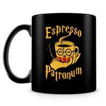 Caneca de Porcelana Espresso Patronum - 100% Preta - 325ml Caneca de Porcelana Espresso Patronum - 100% Preta - 325ml