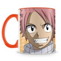 Caneca de Porcelana Fairy Tail Natsu - 325ml - Alta Resistência Caneca de Porcelana Fairy Tail Natsu - 325ml - Alta Resistência