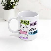 Caneca de Porcelana Flork - Reage Caneca de Porcelana Flork - Reage