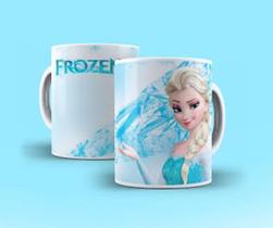 Caneca de Porcelana Frozen Personalizada - Mundi