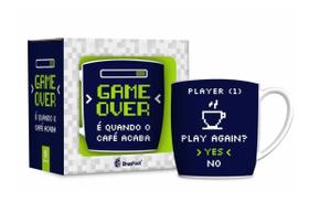 Caneca De Porcelana Game Over 360ml - Gamer