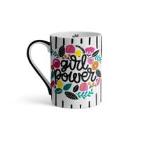 Caneca de Porcelana Girl Power 370ml Up Home - UD248