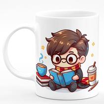 Caneca de Porcelana Harry Potter 325ml Blue Cup
