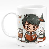 Caneca de Porcelana Harry Potter 325ml Flying Hat