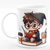 Caneca de Porcelana Harry Potter 325ml Hat and Star