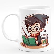 Caneca de Porcelana Harry Potter 325ml Magic Pencil