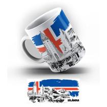Caneca de Porcelana Islândia Pontos Turísticos 325 ml. Caneca de Porcelana Islândia Pontos Turísticos 325 ml.