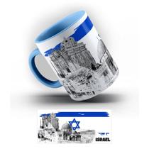 Caneca de Porcelana Israel Pontos Turísticos 325 ml. Caneca de Porcelana Israel Pontos Turísticos 325 ml.