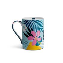 Caneca De Porcelana Jardim 370ml Uphome Multilaser Caneca De Porcelana Jardim 370ml Uphome Multilaser