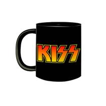 Caneca de Porcelana Kiss Clássicos do Rock Internacional Caneca de Porcelana Kiss Clássicos do Rock Internacional