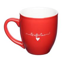 Caneca de porcelana lamour vermelho 300ml