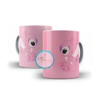 Caneca De Porcelana Lilo Stitch Angel