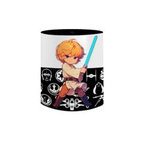 Caneca de Porcelana Luke Skywalker Star Wars Coleção 325mL