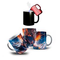 Caneca de Porcelana Mágica Kurosaki Ichigo Bleach Personagem Caneca de Porcelana Mágica Kurosaki Ichigo Bleach Personagem