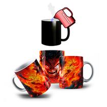 Caneca de Porcelana Mágica One Piece Monkey D. Luffy 325mL Caneca de Porcelana Mágica One Piece Monkey D. Luffy 325mL