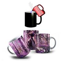 Caneca de Porcelana Mágica Shinobu Kocho Demon Slayer 325mL