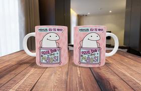 Caneca de Porcelana Mainha eu te amo - Feliz dia das mães - MEME Flork - Dia das mães presente Caneca de Porcelana Mainha eu te amo - Feliz dia das mães - MEME Flork - Dia das mães presente