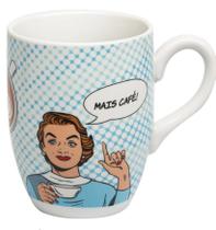 Caneca de Porcelana Mais Café 350ml Caneca de Porcelana Mais Café 350ml