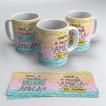 Caneca de Porcelana Melhor Amiga