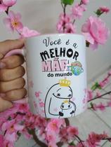 Caneca de porcelana - Melhor mãe do mundo 325ml