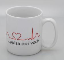 Caneca de porcelana : "Meu Coração Pulsa por Você" Caneca de porcelana : "Meu Coração Pulsa por Você"