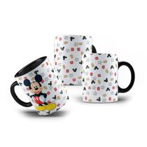 Caneca de Porcelana Mickey Mouse Clássico Desenho Presente - VilelaGG