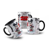 Caneca de Porcelana Mickey Mouse na Vibe Estiloso Presente