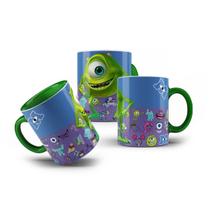 Caneca de Porcelana Mike Olho Monstros S.A Colecionável