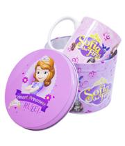 Caneca De Porcelana Na Lata Princesinha Sofia 350ml Disney Caneca De Porcelana Na Lata Princesinha Sofia 350ml Disney