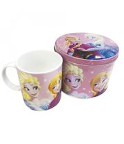 Caneca De Porcelana Na Lata Sisters 350Ml - Frozen