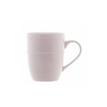 Caneca de Porcelana New Bone Pearl Branca 390ml - Lyor