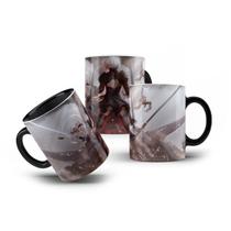 Caneca de Porcelana Nier Automata 2B From Back Com Dual Boss
