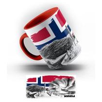 Caneca de Porcelana Noruega Pontos Turísticos 325 ml. Caneca de Porcelana Noruega Pontos Turísticos 325 ml.