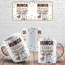 Caneca de Porcelana - "Nunca Deixe a Fé e o Café Esfriarem" Caneca de Porcelana - "Nunca Deixe a Fé e o Café Esfriarem"