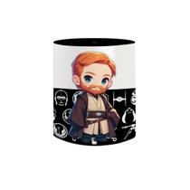 Caneca de Porcelana Obi-Wan Kenobi Star Wars Coleção 325mL