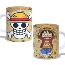 Caneca de porcelana One Piece Luffy