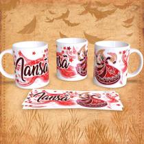 Caneca de Porcelana Orixás Iansã 325ML Decorada para Presente e Decoração Religiosa Outras Marcas Caneca de Porcelana Orixás Iansã 325ML Decorada para Presente e Decoração Religiosa Outras Marcas