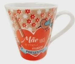 Caneca de Porcelana Para Presente Mãe Você é Meu Maior Presente