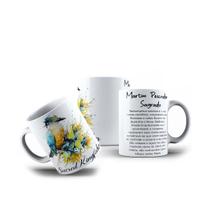 Caneca de Porcelana Pássaros Sacred Kingfisher Martim 325mL Caneca de Porcelana Pássaros Sacred Kingfisher Martim 325mL