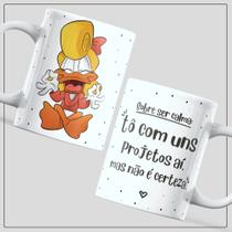 Caneca de Porcelana personalizada 325ml Sobre ser Calma