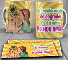 Caneca de porcelana personalizada - amizade, Melhor Amiga