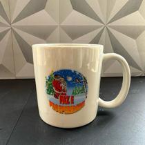 Caneca de porcelana personalizada de Natal saúde paz prosperidade presente na caixa xícara chá café leite vidro natalina