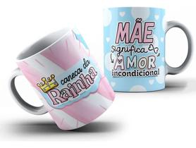 Caneca De Porcelana Personalizada Dias Das Mães Presente Esp