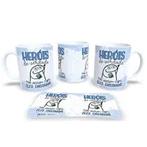 Caneca de Porcelana Personalizada Estampa Professor Presente Educador Caneca de Porcelana Personalizada Estampa Professor Presente Educador