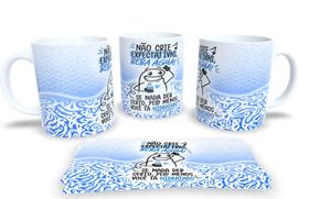 Caneca de Porcelana Personalizada Flork Engraçadas, Divertidas e Deboche Pack10