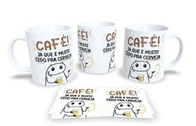 Caneca de Porcelana Personalizada Flork Engraçadas, Divertidas e Deboche Pack6
