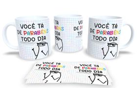 Caneca de Porcelana Personalizada Flork Frases Engraçadas, Divertidas e Deboche P11