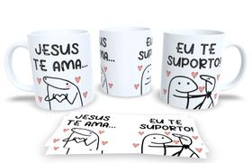 Caneca de Porcelana Personalizada Flork Frases Engraçadas, Divertidas e Deboche P11
