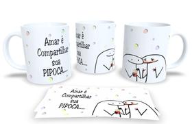 Caneca de Porcelana Personalizada Flork Frases Engraçadas, Divertidas e Deboche P12